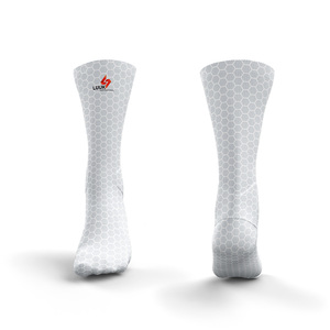Men's Custom Printed Crew <b>Socks</b> Anti Slip Quick Dry <b>Breathable</b> Sweat Absorbent Digital Print Cuff Logo Sporty Design <b>Socks</b> - Product Image 4