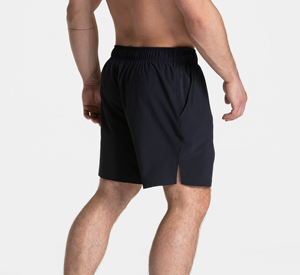 Men's <b>Shorts</b> Summer 2026 100%<b>polyester</b> Long Length Trousers Male Quick Drying Black Men's Long <b>Shorts</b> Mid-waist Design <b>Shorts</b> - Product Image 2