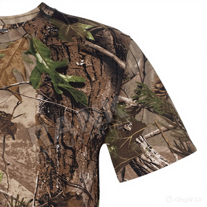 Camisetas de Caza con Camuflaje de Última Tendencia, Impresión de Logotipo Personalizado, Camisetas Ligeras para Hombre - Product Image 6