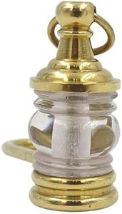 Porte-clés boussole vintage en laiton fait main, lampe nautique, cadeau - Product Image 3