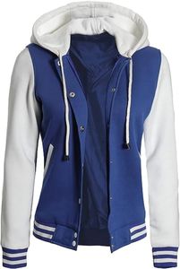 Veste de baseball de qualité supérieure, logo brodé personnalisé, corps en laine, manches en cuir PU, veste universitaire, uniforme d'équipe - Product Image 2