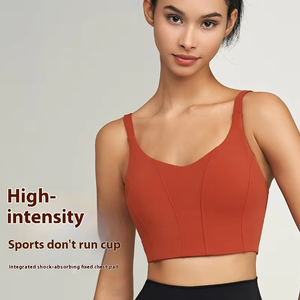 Sujetador Deportivo Ecológico de Alta Sujeción Ajustable para Mujer, Talla Grande, Secado Rápido, Tejido Transpirable, Antibacteriano, Decoración de Cristal - Product Image 6