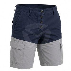 Modern Cargo Shorts For Men Trendy Utility Style With Multiple Pockets Perfect For Travel Camping And Street Fashion Look - Product Image 2