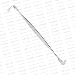 เครื่องมือผ่าตัดหน้าผากและนิ้วมือแบบสองด้าน ยี่ห้อ Senn Retractor ขนาด 6-1/4 นิ้ว (15.8 ซม.) ทำจากสแตนเลสสตีล สำหรับศัลยกรรมตกแต่ง โดย Vaslcare - Product Image 4