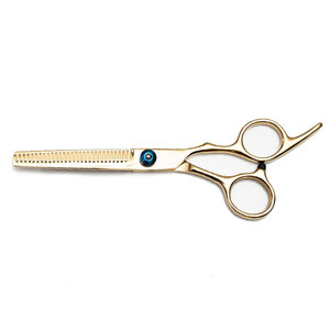 Ciseaux à effiler en acier inoxydable en stock, nouvelle arrivée, poignée antidérapante, qualité supérieure, pour la coupe de cheveux, barbier, durables - Product Image 1