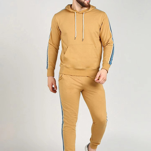 Chándal Deportivo Premium para Hombre con Capucha, 100% Algodón, Ropa Deportiva Informal Moderna para Correr, con Servicio OEM ODM - Product Image 4
