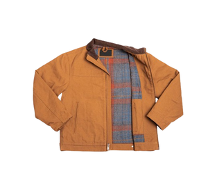 Heavy Duty <b>Canvas</b> Casual <b>Jacket</b> High Quality Short Cotton <b>Jacket</b> <b>Canvas</b> Corduroy Collar <b>Work</b> <b>Jacket</b> for Man - Product Image 3