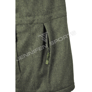 Nuevo Diseño de Abrigo Largo Transpirable de Lana 100% para Hombre, Chaqueta de Caza de Invierno con Capucha Personalizable en Color y Diseño - Product Image 5