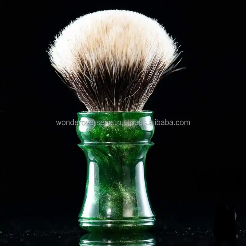 New Stylish Shaving Brush Dark Green Colour BY WONDER OVERSEAS