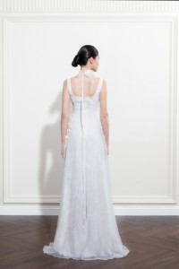 Vestidos de Mujer al por Mayor, Elegantes, con Soporte ODM, Vestido Largo Transparente LUMINA, Corte en A, Maxi, Sin Mangas, Vestido de Verano para Mujer - Product Image 5