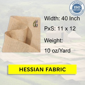 Tissu en jute de toile de jute naturelle à 100 %, neuf, 40 pouces de large, 10 oz, vente en gros par le fabricant Goodman Global Bangladesh - Product Image 2