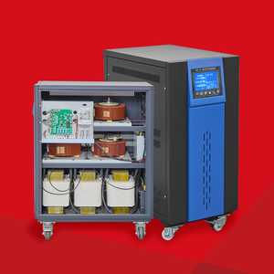 Estabilizador de Voltaje Automático AVR Inteligente, Más Seguro y Simple, de 40kVA, 50kVA, 60kVA, Trifásico, 380V, 400V, 480V para Equipos Industriales - Product Image 1