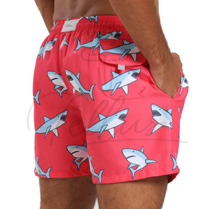 Shorts de plage décontractés de haute qualité, dernière conception, solides, respirants, grande taille, légers, service OEM sur mesure - Product Image 2
