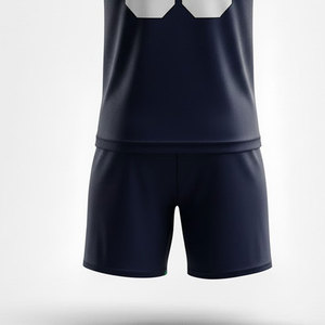Ensemble de maillots de football personnalisés, uniforme d'équipe, shorts respirants, tissu à séchage rapide, vêtements d'entraînement professionnels pour les matchs - Product Image 6