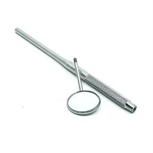 Miroir buccal chirurgical Morje en argent avec poignée moletée, instrument chirurgical certifié CE de classe II - Product Image 6