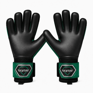 Guantes de Portero de Fútbol Profesionales de Látex con Alto Agarre, Transpirables, Ligeros, con Cierre de Gancho y Bucle para Adultos, Venta al Por Mayor, Personalizados - Product Image 4