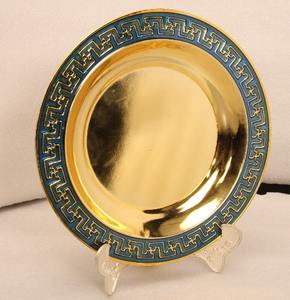 Plaque de récompense en laiton, souvenirs en aluminium, plaques rondes, souvenirs de Singapour, Paris, Inde, plaque métallique pour cadeau ou récompense - Product Image 3