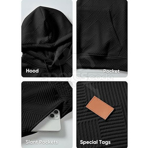 Conjunto Deportivo Premium para Hombre con Capucha para Invierno, Tela Suave y Elástica 100% Algodón, Informal para Gimnasio, Entrenamiento, Trotar y Fitness - Product Image 5