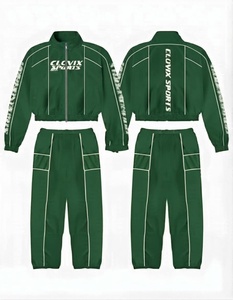 CLOVIX SPORTS Unisex Tracksuit Set <b>Red</b> Nylon Lightweight 2 in 1 Design <b>Shorts</b> Regular Fit Summer Streetwear Style - Product Image 3