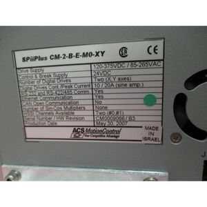 ACS Motion Control SP+CM2BEM0-XY, spiiplus - Equipo y piezas de semiconductores de confianza de marca global en el mercado global - Product Image 5