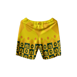 Ensemble short et maillot de basketball personnalisé pour homme, imprimé par transfert thermique, 100 % polyester, maille respirante, évacuation de l'humidité, séchage rapide, col rond - Product Image 5