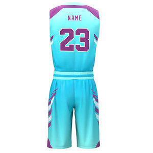 Conjunto de Uniforme de Baloncesto Casual para Hombre, Jersey y Pantalones Cortos Personalizados para Equipo, Ropa Deportiva de Entrenamiento de Baloncesto - Product Image 2