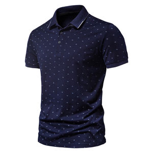 Camisetas Polo de Algodón con Estampado de Lunares, Diseño Moderno, Venta al Por Mayor, Camisetas Polo de Golf Lisas con Logotipo Bordado Personalizado - Product Image 5