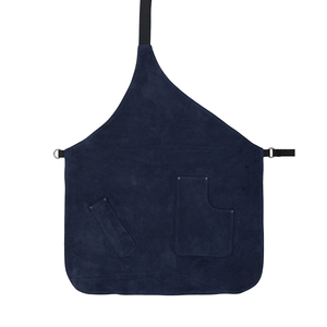 Cape de coiffure en cuir, tablier gris foncé à taille réglable pour salon de coiffure - Product Image 1