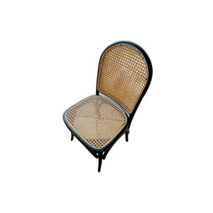 Teak Wood Synthetic Rattan Midcentury Modern Durable Restaurant <b>Dining</b> <b>Chair</b> for Commercial Use in Hotels and Restaurants - Product Image 1