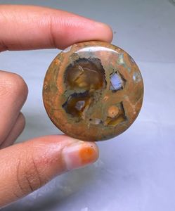 Cabochon de jaspe rhylite 100 % naturel de haute qualité, pierre précieuse en vrac pour la guérison, jaspe en gros pour la joaillerie - Product Image 4
