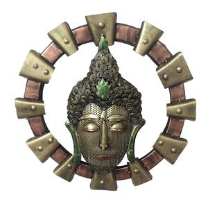 Listo para Comprar: Decoración de Pared Artesanal de Hierro Antiguo con Buda, Ideal para Arte Mural, Decoración del Hogar y como Artículo de Regalo - Product Image 6