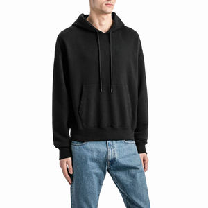 crop hoodie <b>men's</b> custom logo streetwear hoodies luxury quality blank <b>pullover</b> oversized cropped hoodies for <b>men</b> - Product Image 2
