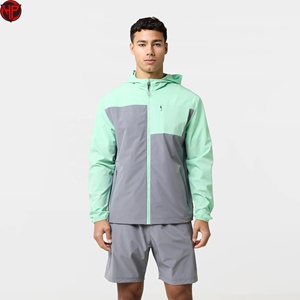 Sports Windbreaker Shorts Set Men Custom logo <b>Wind</b> <b>Breaker</b> Jacket Shorts Sets Two Piece Set Windbreaker Tracksuits for Men - Product Image 1