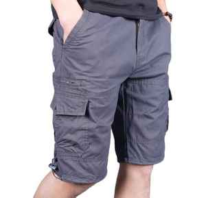 Pantalones cortos cargo de camuflaje al por mayor: Pantalones cargo holgados de primera calidad, estilo casual, esenciales para actividades al aire libre en verano. - Product Image 6