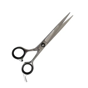 Tijeras de Peluquería de Acero Inoxidable con Mango Mediano para Diestros, Cuchilla de Borde Afilado para Cortar y Entresacar Cabello en Salones de Belleza - Product Image 2