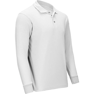Chemise unisexe en tricot uni 100% coton à manches longues avec options personnalisables - Product Image 4