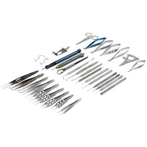 ชุดเครื่องมือผ่าตัดต้อกระจก ชุดอุปกรณ์ผ่าตัดตา สแตนเลสสตีล เครื่องมือผ่าตัดแบบฟาโคอัมมัลซิฟิเคชั่น คุณภาพมาตรฐานอเมริกาและยุโรป - Product Image 4