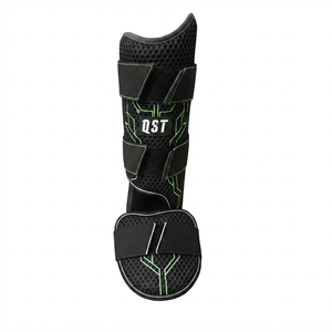 Wholesale Baseball Leg Guard Adjustable Protective Sports Gear Custom Shin and Foot Guard Color baseball leg <b>protector</b> - Product Image 1