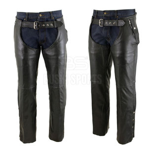Pantalones de cuero hechos a medida, esenciales para montar, pantalones de cuero completo que ofrecen durabilidad y un uso cómodo. - Product Image 3