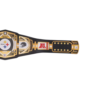 Pittsburgh Steelers Championship Belt Customizable Football Wrestling Belt High Quality Collectible Sports Title Belt for Fans - Product Image 6