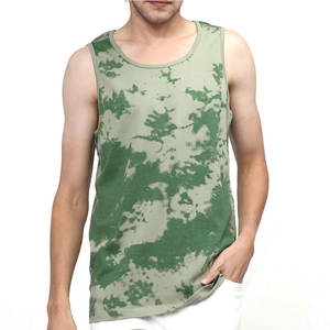 Camiseta sin mangas para hombre, para vacaciones, gimnasio, playa, suave, de spandex/poliéster. - Product Image 1