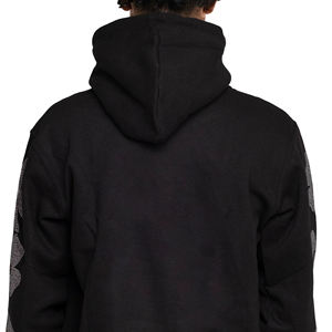 เสื้อมีฮู้ดสำหรับผู้ชายที่มีน้ำหนักเบามีฮู้ดประดับพลอยเทียม - Product Image 4