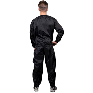 Traje de Sauna Profesional al por Mayor, Tejido Antimicrobiano y Antiolor para una Frescura Duradera, Equipo con Logotipo Personalizado - Product Image 4