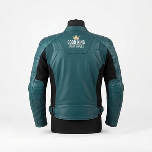 Veste de moto en cuir pour homme, veste de motard de qualité supérieure, vêtements de protection professionnels pour la course - Product Image 3