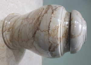 Solid Marble Adult Cremation Urn for Human Ashes Funeral <b>Memorial</b> with Keepsake Urn Set Decorative <b>Stone</b> Ash Holder Wholesale - Product Image 4
