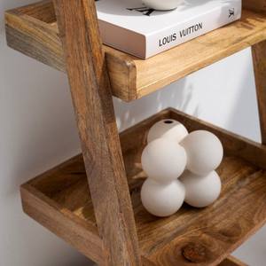 Étagères en bois de manguier Vandana Merino Optima, design minimaliste moderne en bois massif pour le rangement - Product Image 2