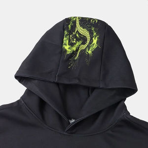 Sudadera con capucha elegante con pedrería, brillo llamativo, calidad duradera, tela transpirable, perfecta para looks modernos de diario. - Product Image 3