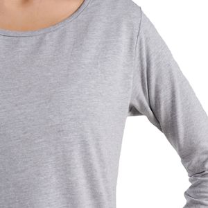 Chemises décontractées à manches longues pour femmes, tricotées, avec dentelle, col rond, coupe ample et respirante, idéales pour l'été - Product Image 5