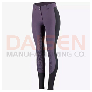 Leggings d'équitation pour femmes, avec grip en silicone intégral, taille haute, extensibles, légers, pour la performance - Product Image 4