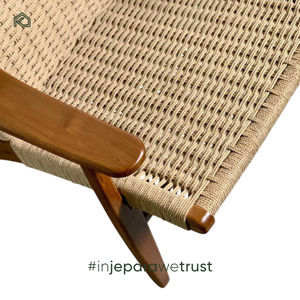 Chaise longue de luxe moderne en teck pour la maison, le salon et l'extérieur (balcon) - Product Image 4